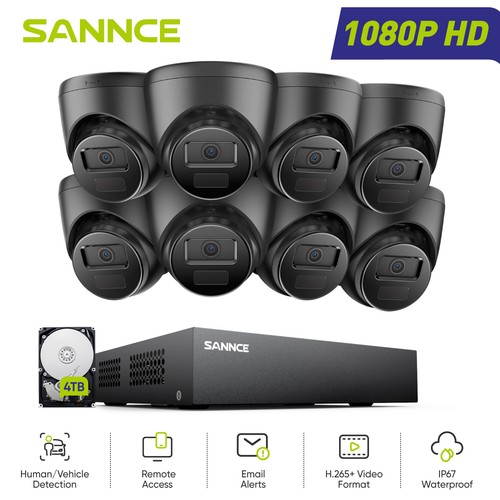 Sannce 1080p 4ch 8ch 5in1 - sannce, dvr