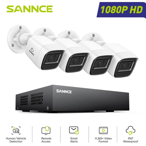 Sannce 8ch dvr outdoor - sannce,