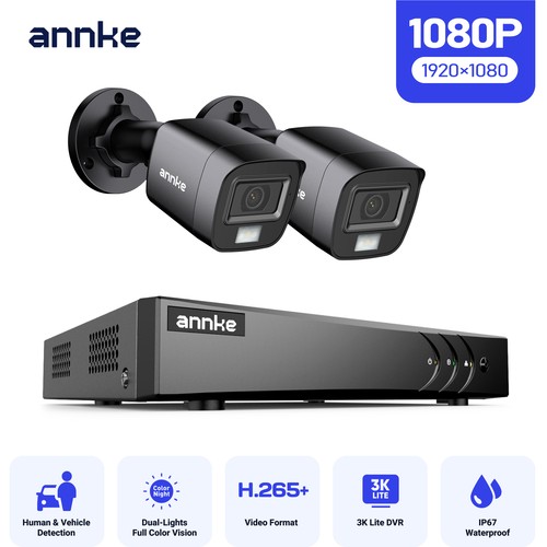 Annke 5in1 8ch dvr cctv - annke,