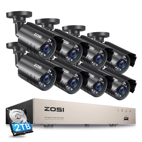 Zosi 8ch 265 - 5mp, dvr