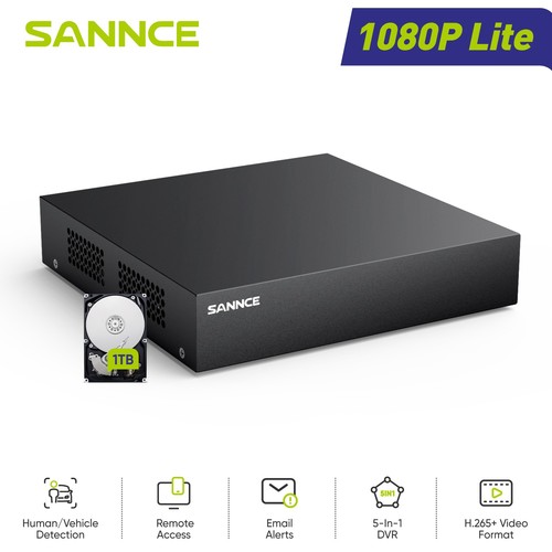 Sannce 5in1 8ch 1080p - 8ch,