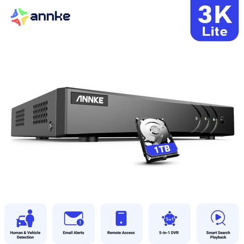 Annke 5in1 5mp - lite, 8ch