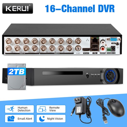 5mp 16ch h 265 - 6-in-1, dvr