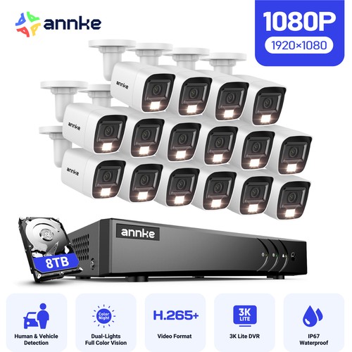 Annke 16ch 5mp lite dvr - dvr, 1080p