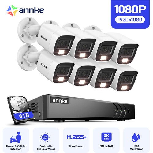 Annke 5mp lite 8ch dvr - 8ch,