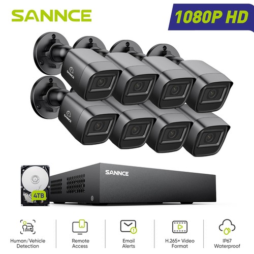 Sannce 5in1 8ch - 8ch, cctv