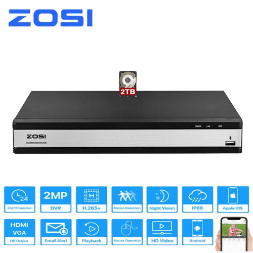 Zosi 265 channel - channel, 1080p