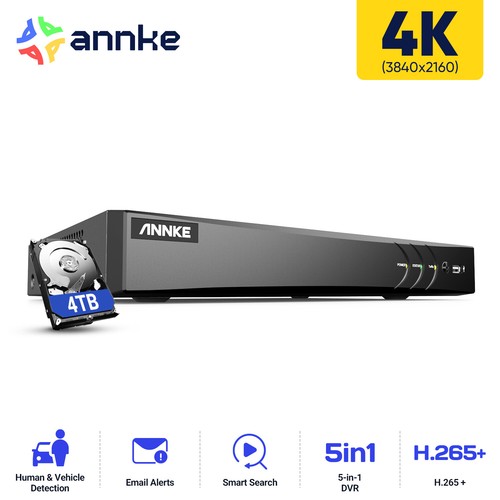 Annke 5in1 8mp 8ch dvr - annke,