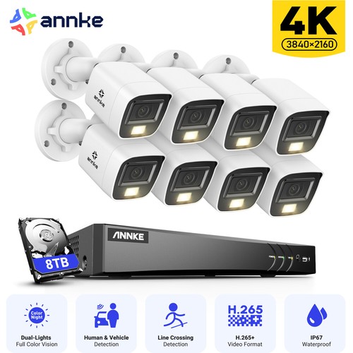 Annke 8ch 8mp 5in1 - 8mp, 4k
